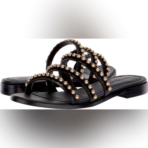 NEW✨✨ COACH ISA SANDAL - Black. Size 7.5! True to size. Never used! - Picture 3 of 4